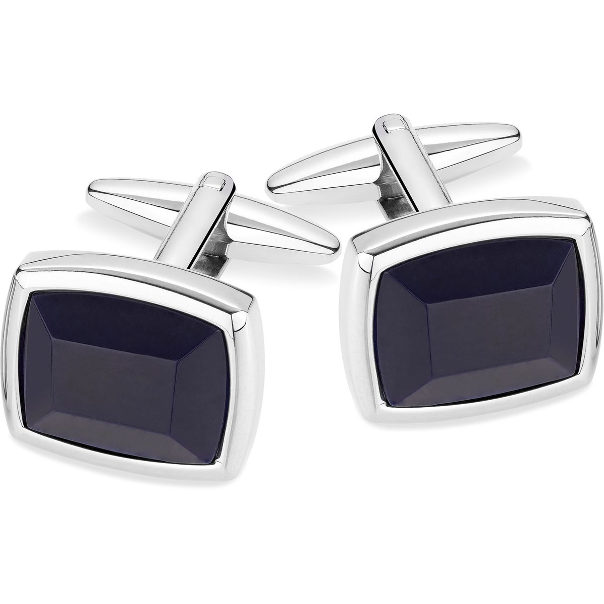 LINDENMANN Manschettenknöpfe Mechanik Silver LINDENMANN Manschettenknöpfe Herren Business Hochzeit