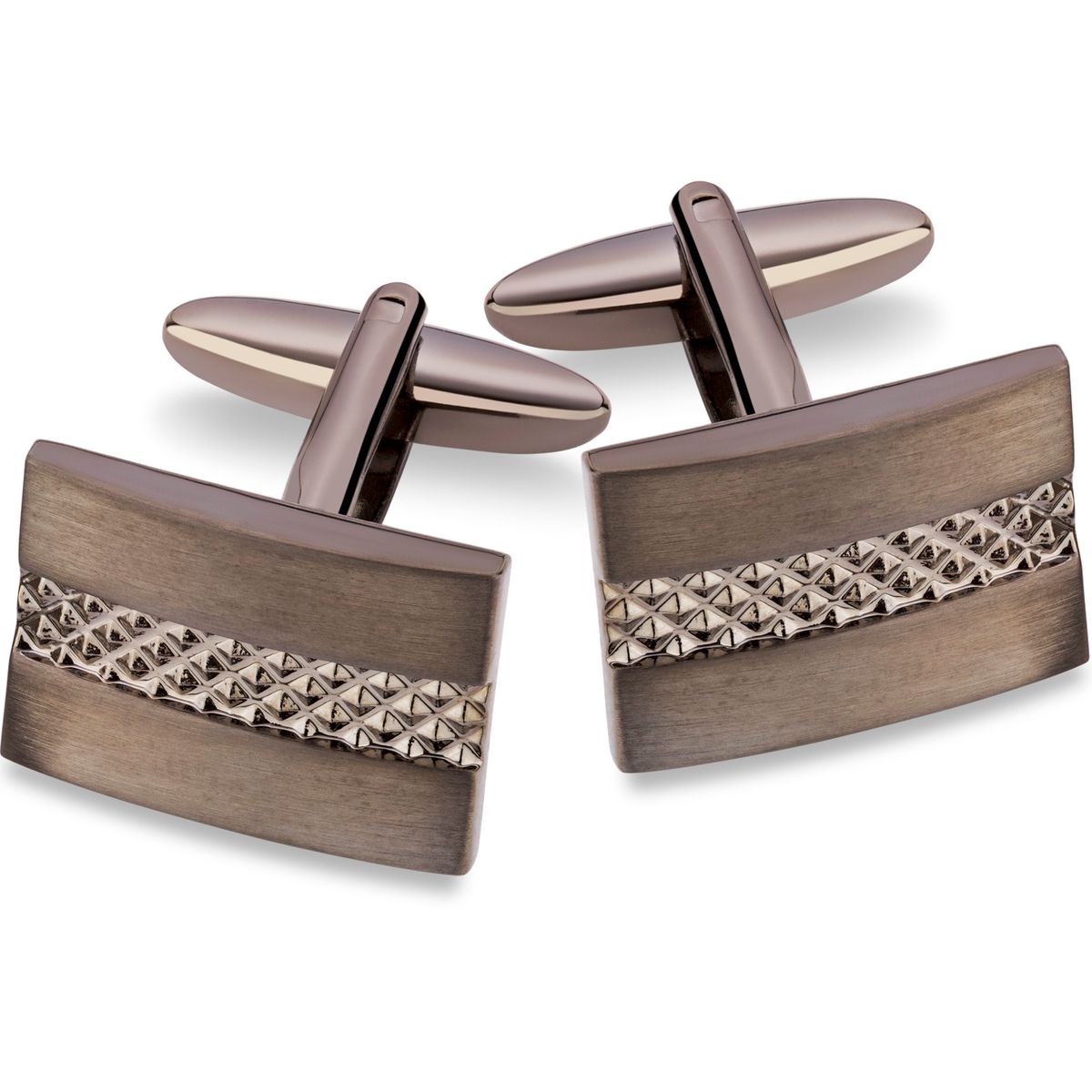 LINDENMANN Manschettenknöpfe Mechanik Gun LINDENMANN Manschettenknöpfe Herren Business Hochzeit