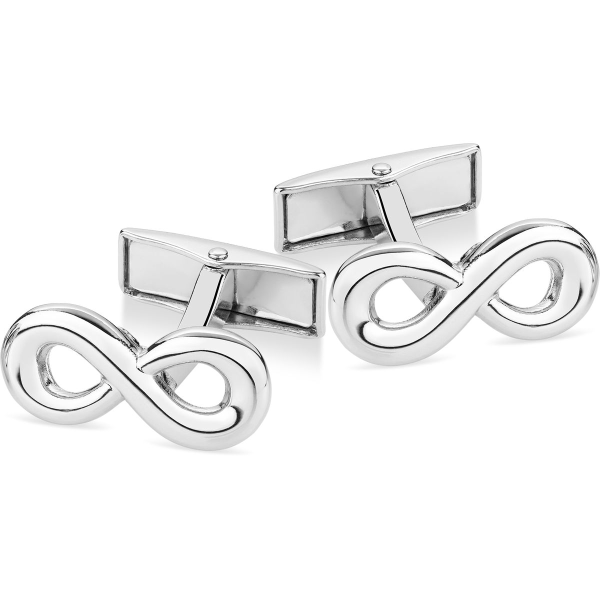 LINDENMANN Manschettenknöpfe Mechanik Silver LINDENMANN Manschettenknöpfe Herren Business Hochzeit