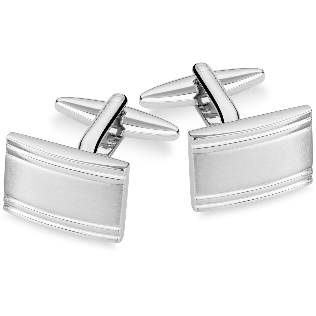 LINDENMANN Manschettenknöpfe Mechanik Silber LINDENMANN Manschettenknöpfe Herren Business Hochzeit