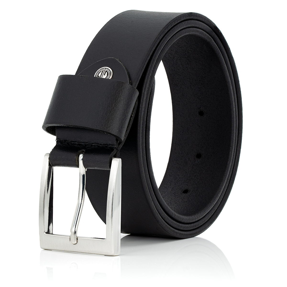 LINDENMANN Ledergürtel Herren schwarz LINDENMANN Ledergürtel Herren schwarz