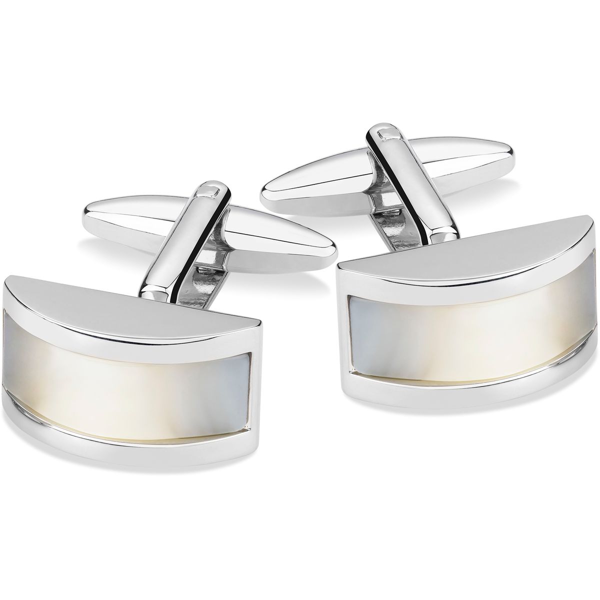 LINDENMANN Manschettenknöpfe Silber LINDENMANN Manschettenknöpfe Herren Business Hochzeit
