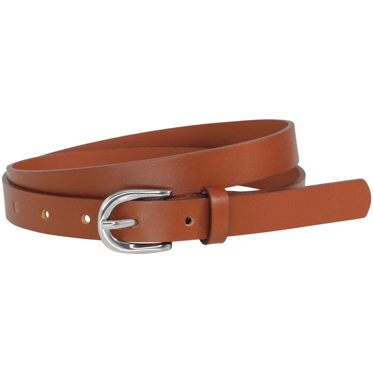 LINDENMANN Ledergürtel Damen 20 mm Vollrind cognac