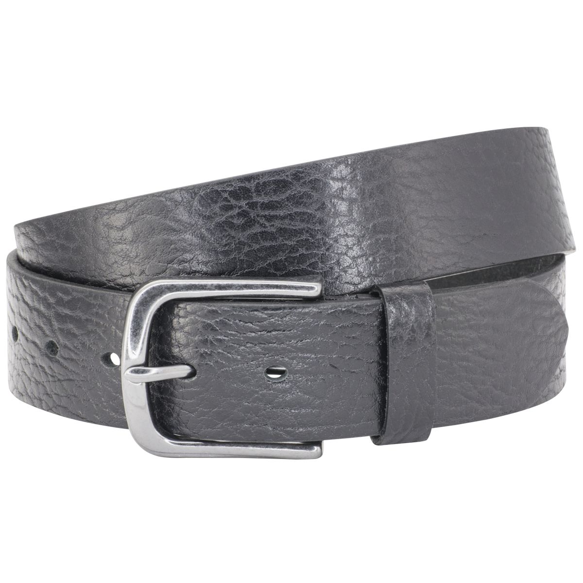 LINDENMANN Leder-Gürtel Herren 40 mm Vollrind schwarz