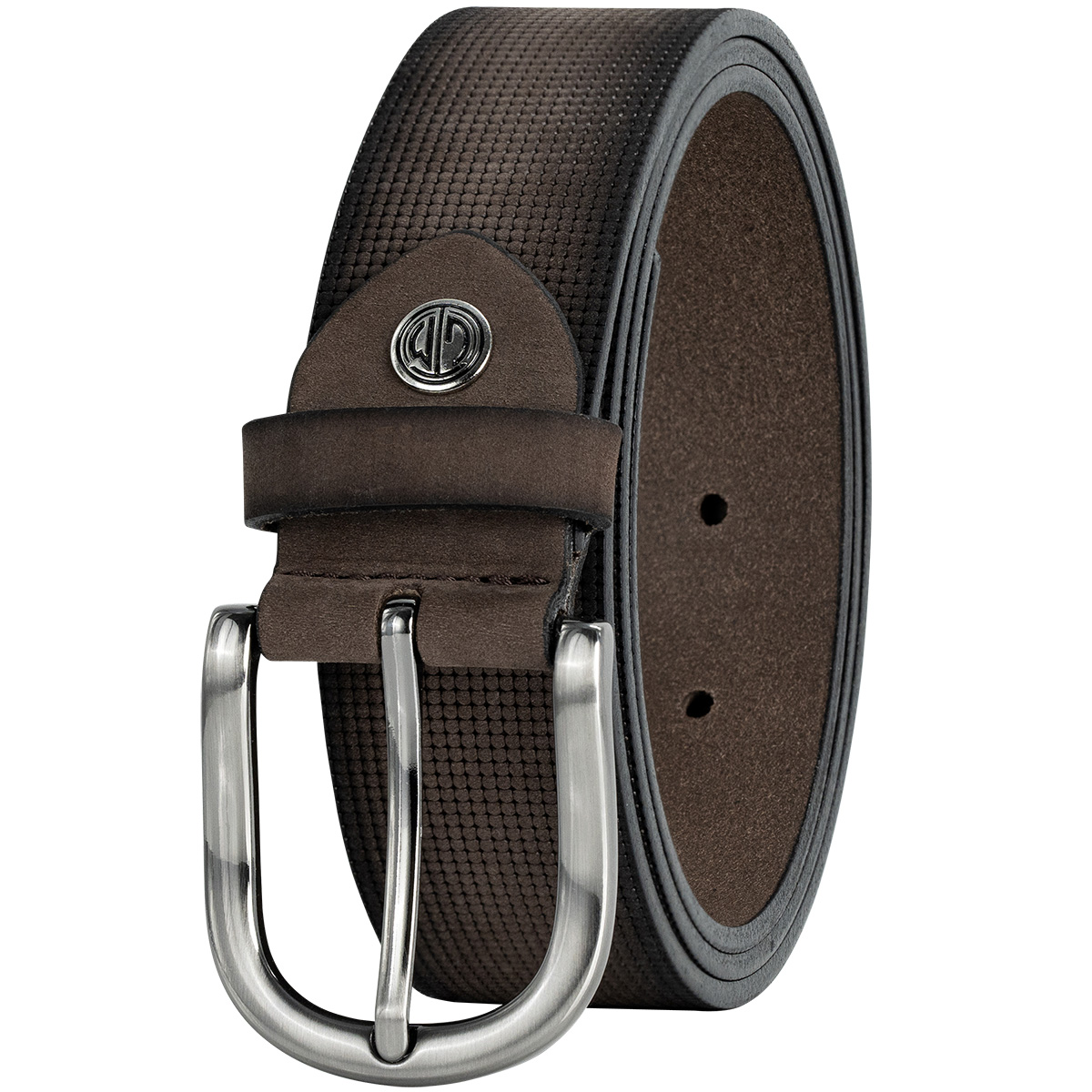 LINDENMANN Vollrindsleder Damengürtel Schokoladenbraun