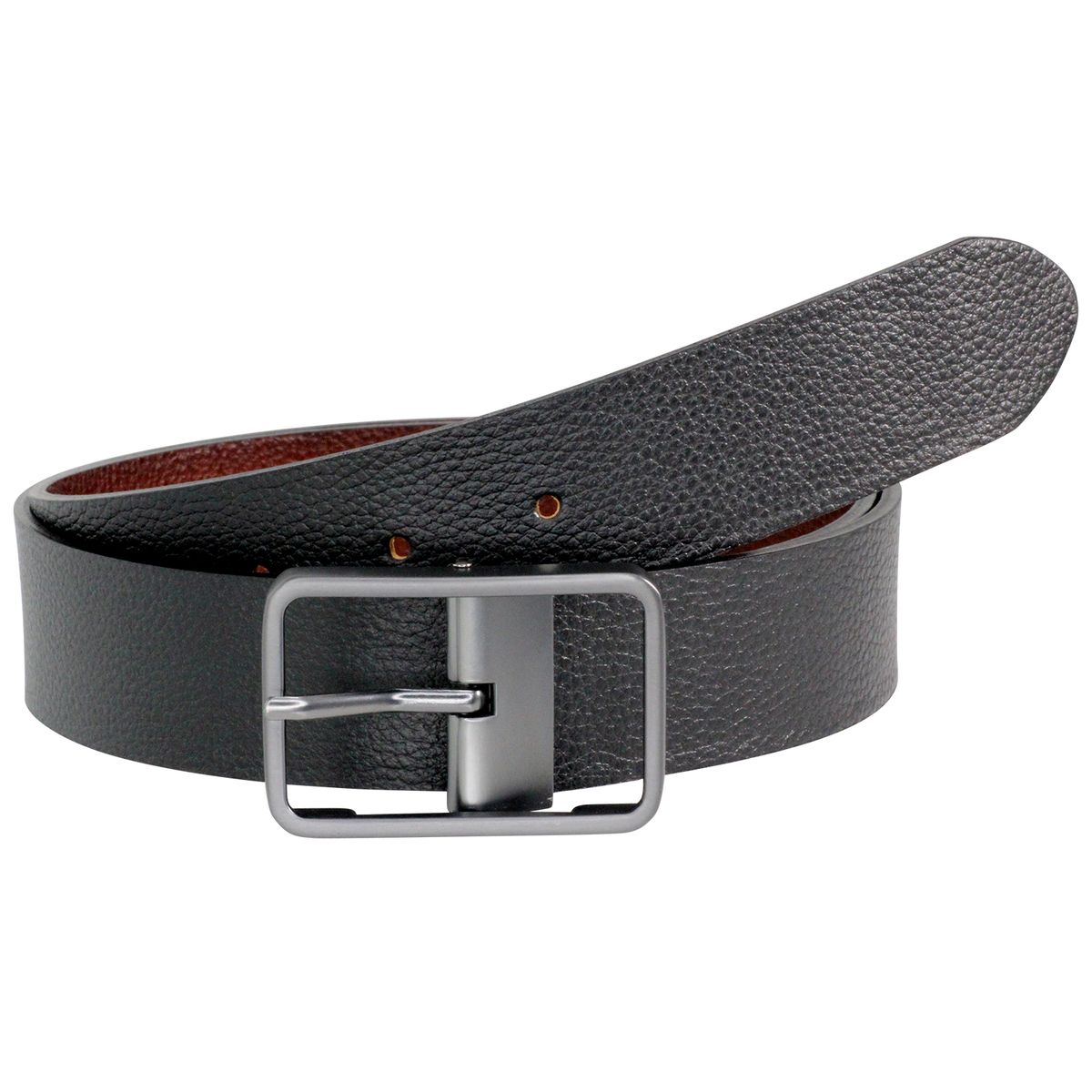 Wendeledergürtel Herren braun LINDENMANN Ledergürtel Herren 35 mm Vollrind schwarz-braun