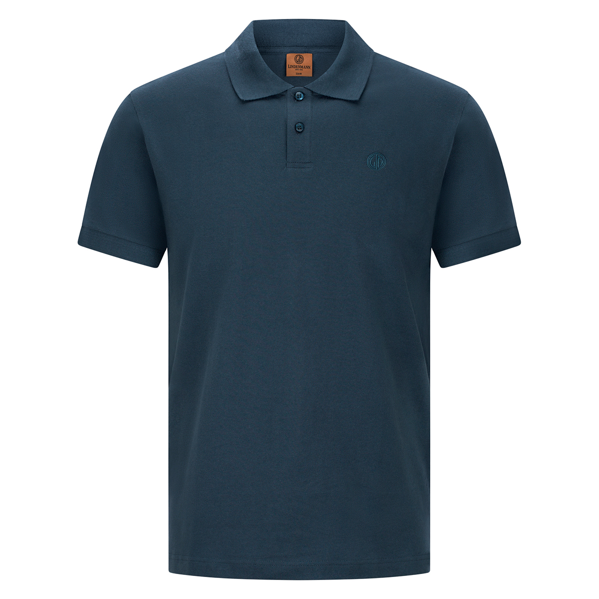LINDENMANN Poloshirt Bio-Baumwolle Herren Marine