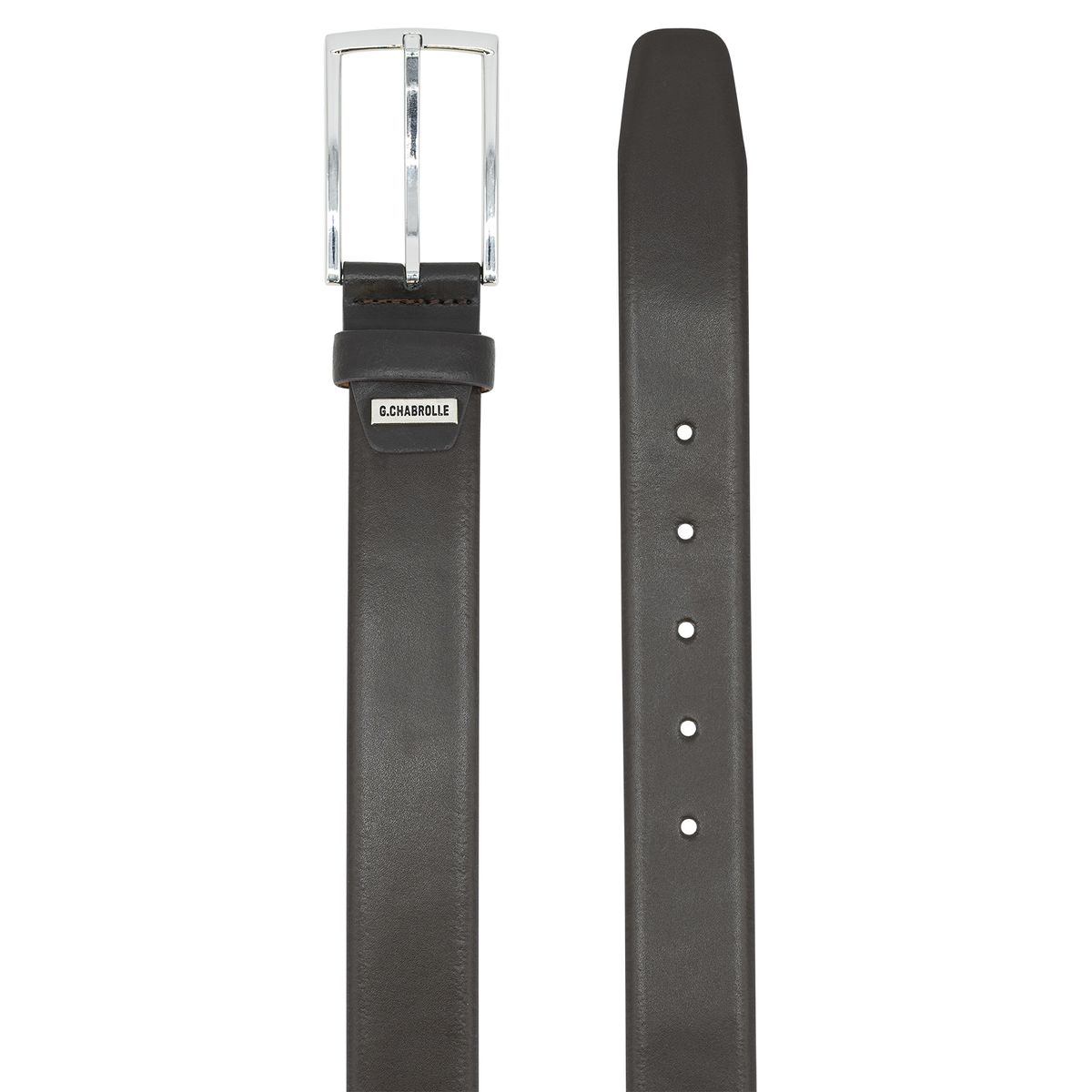 LINDENMANN Premium Ledergürtel braun