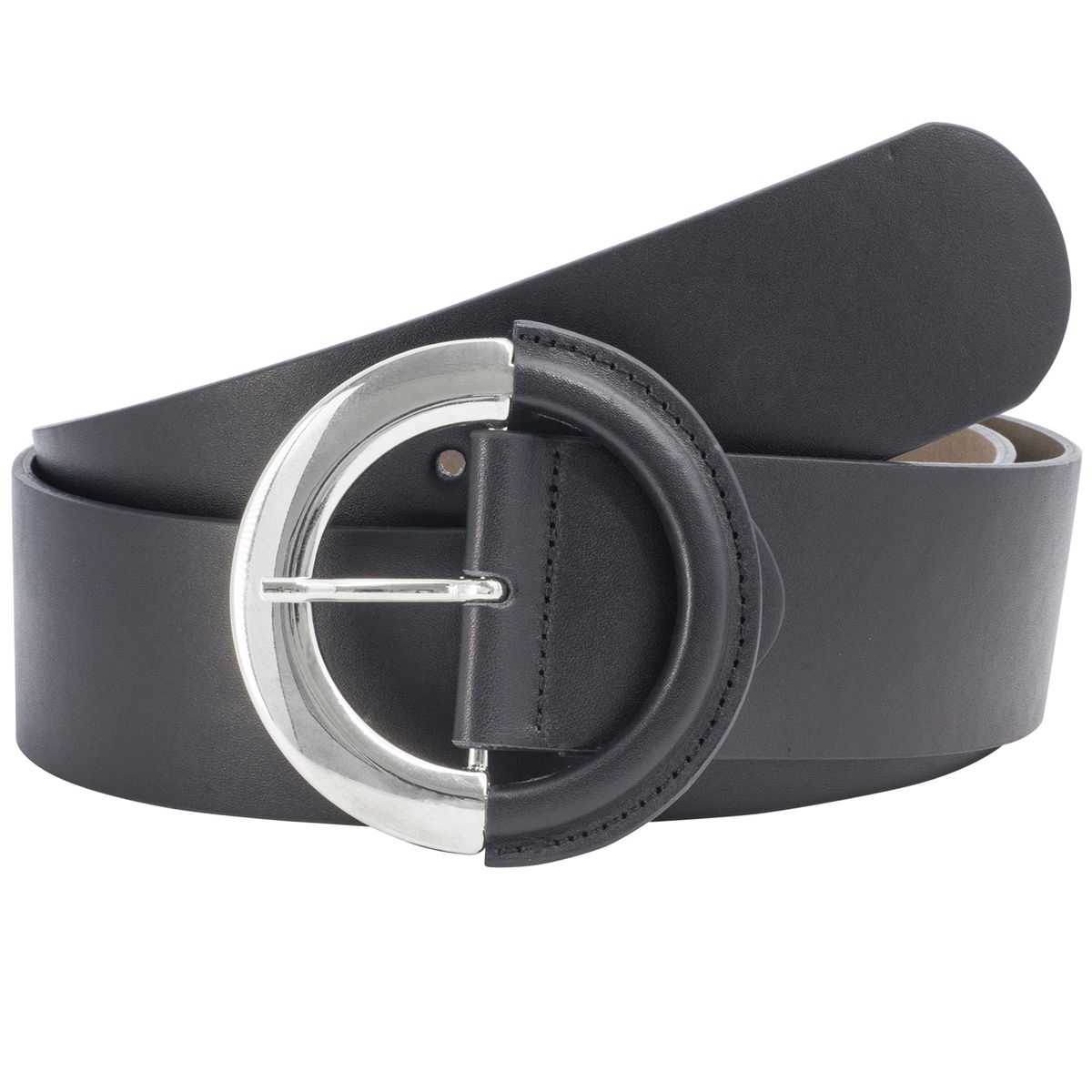 LINDENMANN Ledergürtel Damen Nappa 45 mm  schwarz